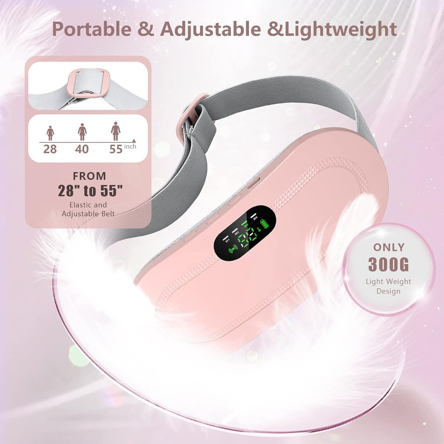 Portable Cordless Heating Pad – Menstrual Pain Relief