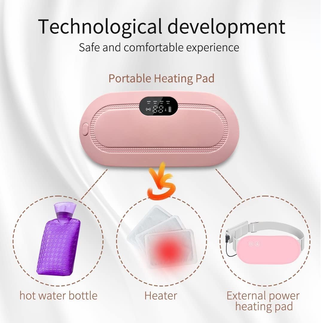 Portable Cordless Heating Pad – Menstrual Pain Relief