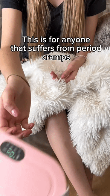 Portable Cordless Heating Pad – Menstrual Pain Relief