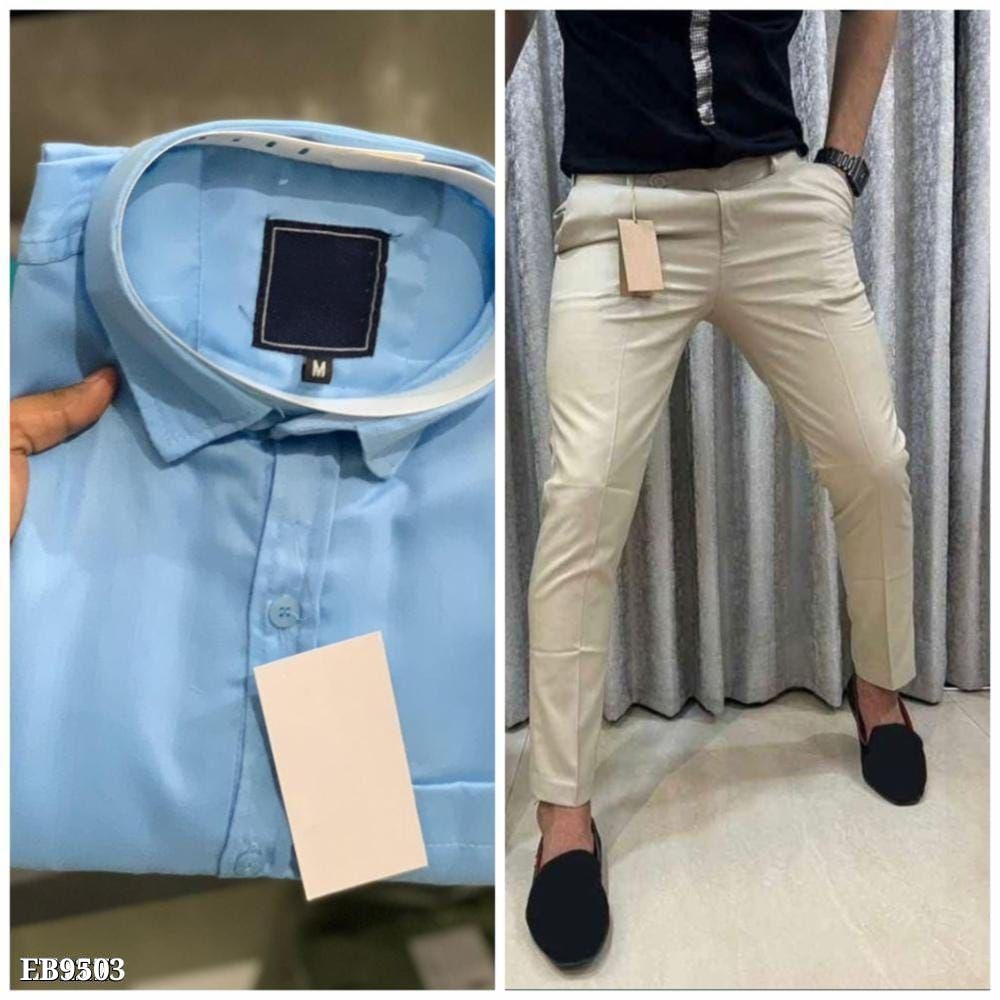 Formal Plain Shirt And Pent Combo