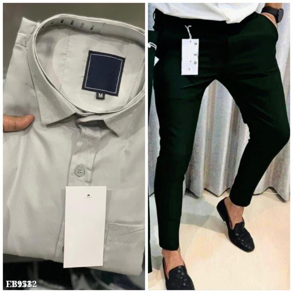 Formal Plain Shirt And Pent Combo