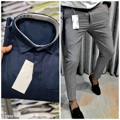 Formal Plain Shirt And Pent Combo