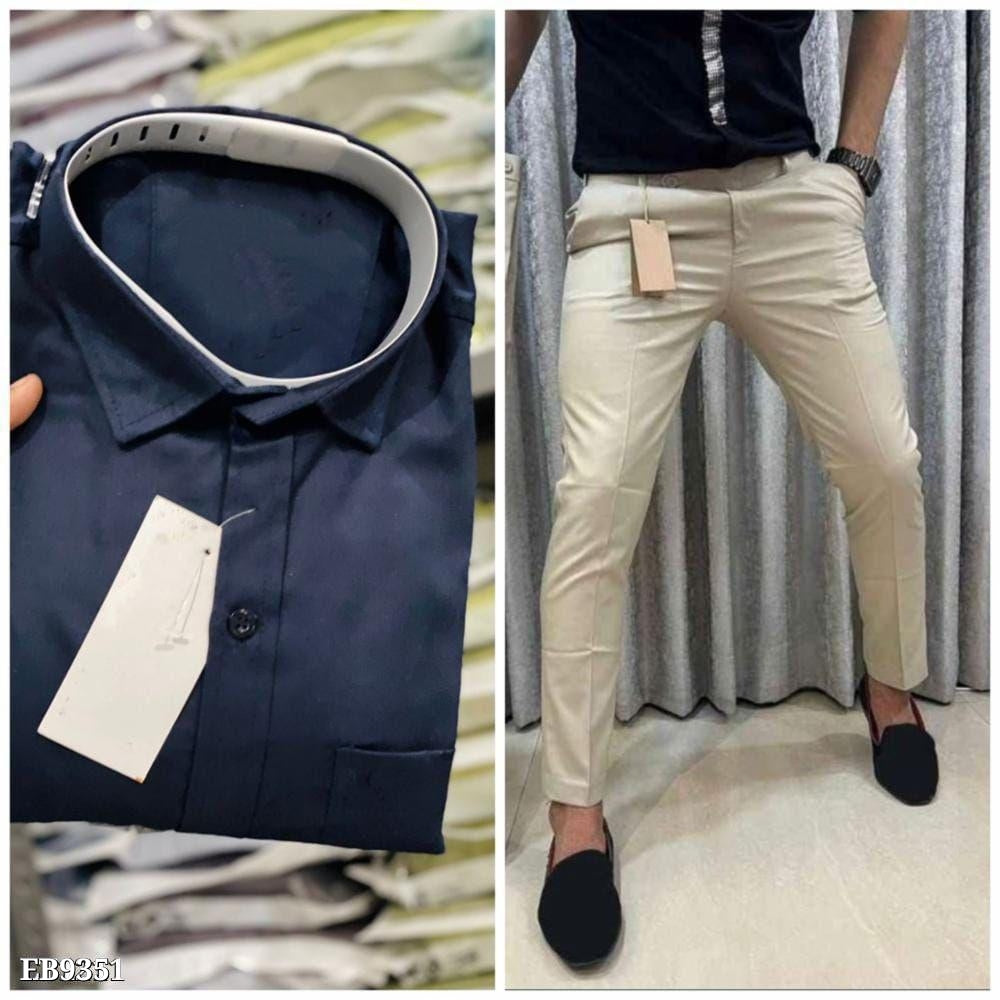 Formal Plain Shirt And Pent Combo