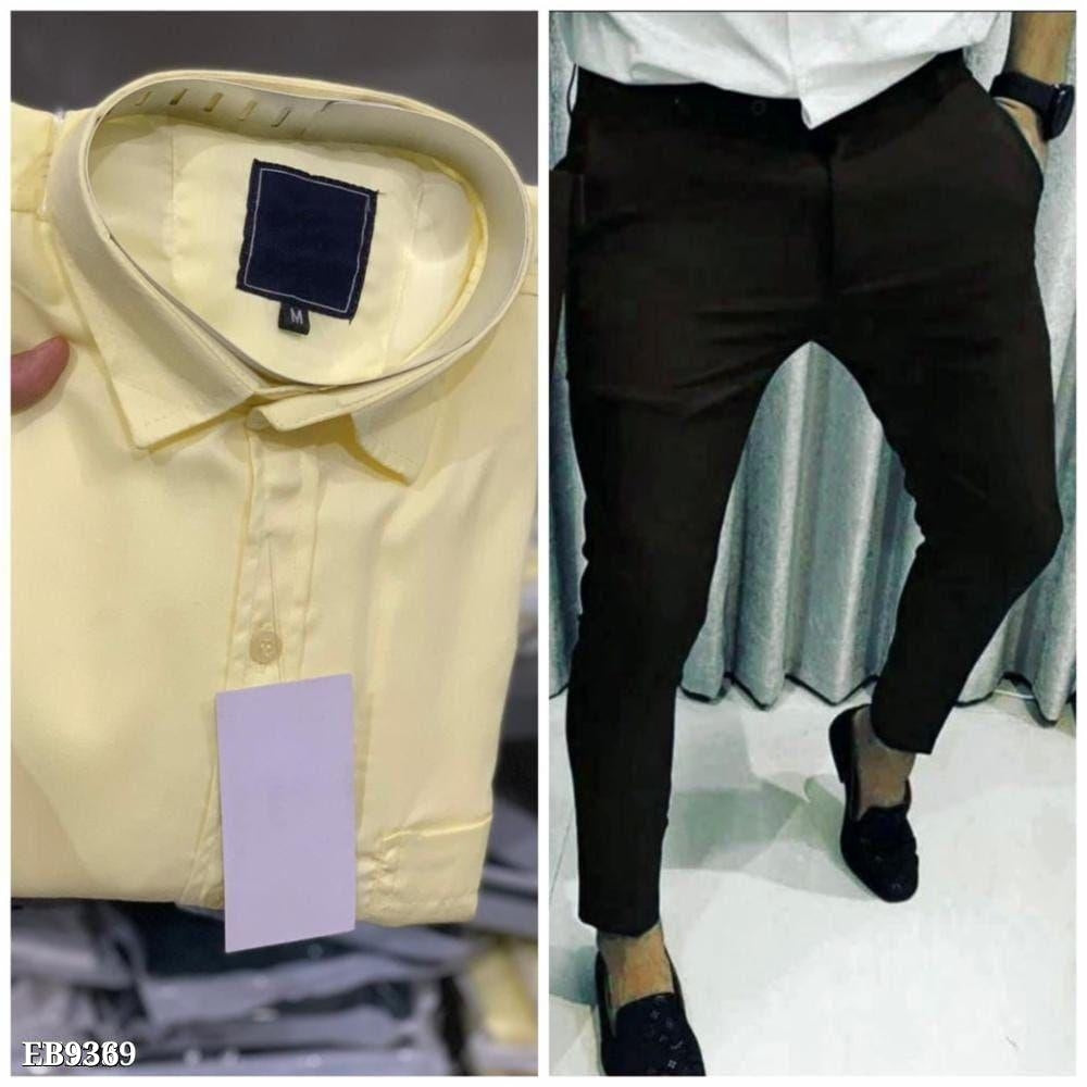 Formal Plain Shirt And Pent Combo