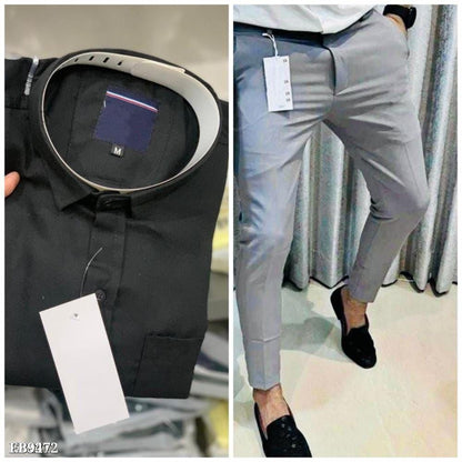 Formal Plain Shirt And Pent Combo